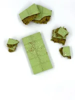 Lingote Dubai de pistacho con relleno de kataifi