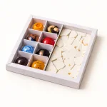 Detalle de Caja Mix con lingote blanco