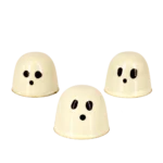 Bombones Halloween: Fantasma con fondo transparente