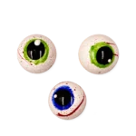 Bombones Halloween: Ojos con fondo transparente